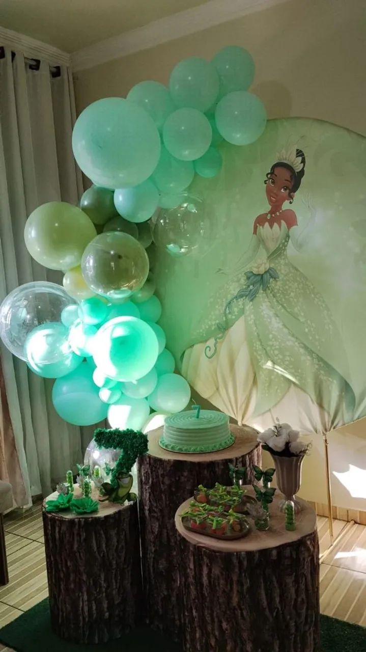 Decoração Princesa Tiana