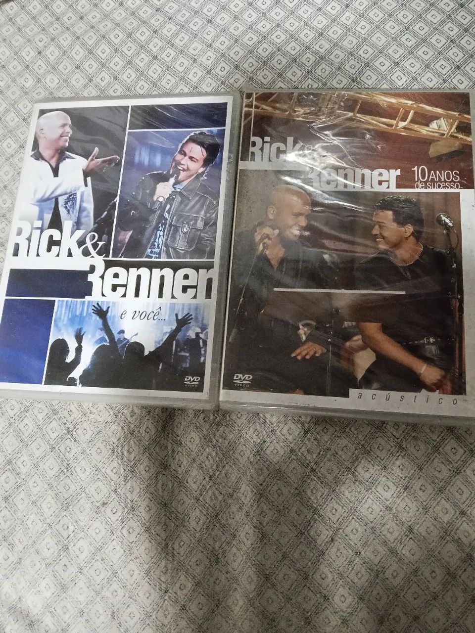 Dvds Rick e Renner lacrados 