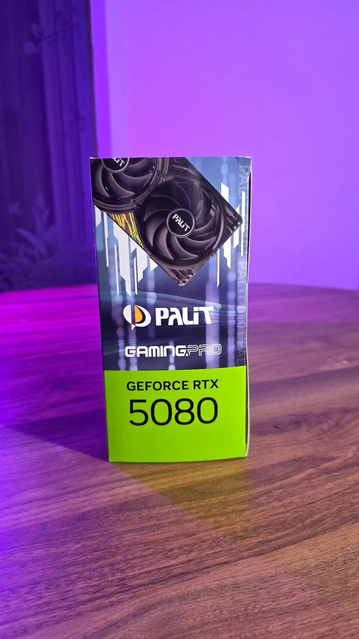 RTX 5080 16GB Palit (NOVA LACRADA) - Foto 2