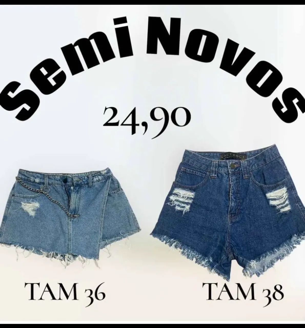 Short usado 