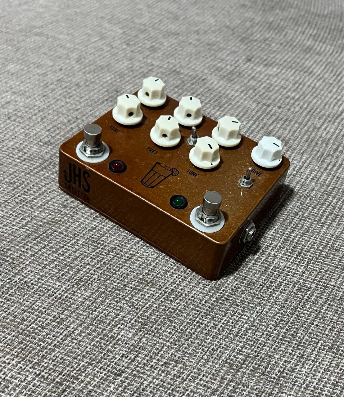 Pedal Overdrive JHS Sweet Tea V2 - Instrumentos musicais
