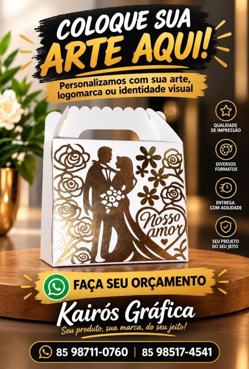 Caixas para panetone e brindes 