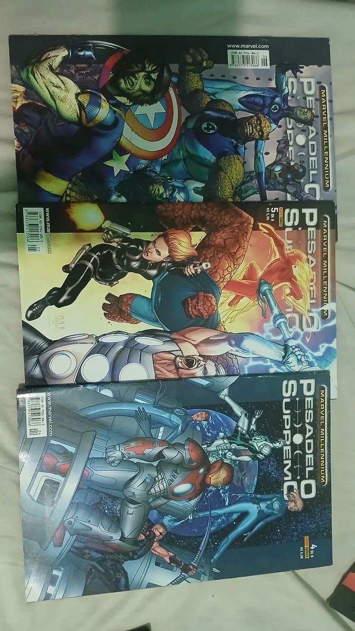 Marvel Millenium - Pesadelo Supremo completo 8 edições  - Foto 4