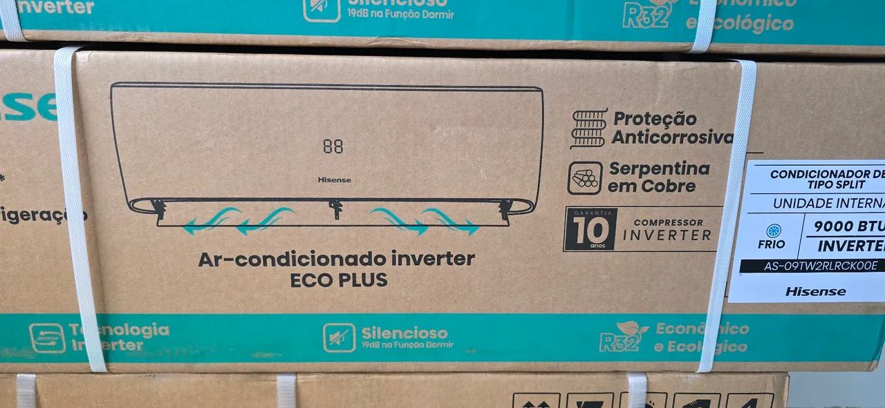 Ar condicionado Hisense 9.000 BTUs - Foto 2