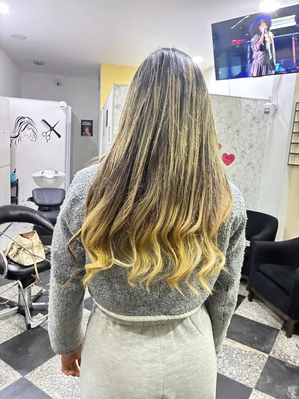 Mega Hair cabelo humano 65 cm - Foto 4