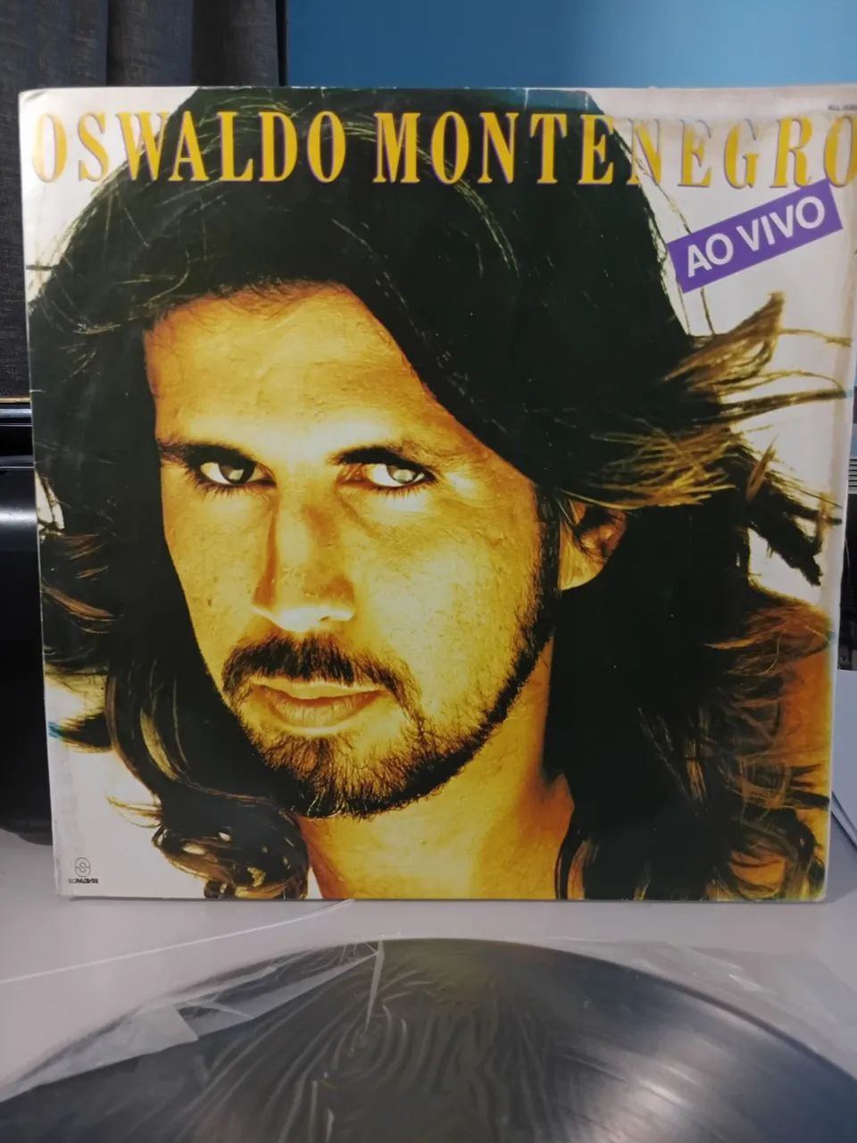 Vinil Oswaldo Montenegro  ao Vivo 