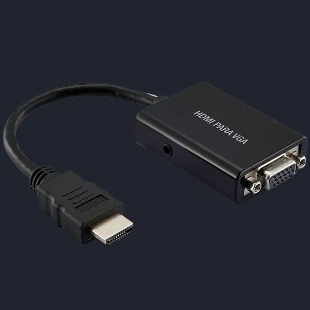 Cabo Adaptador Conversor de Hdmi para Vga