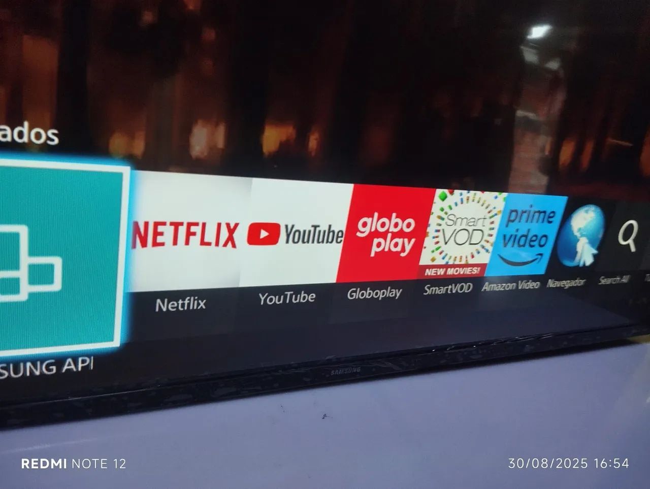 tv smart 43 polegadas Samsung top  - Foto 4