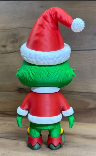 Boneco Grinch de Natal Colecionável - Impressão 3D - Foto 2
