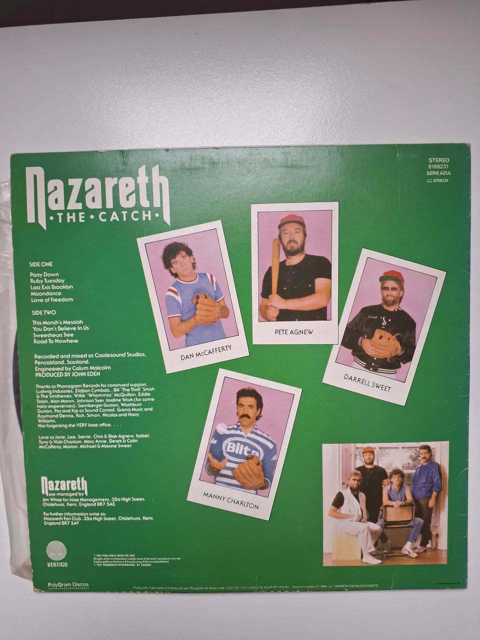 Lp Vinil - Nazareth - The Catch - Foto 2