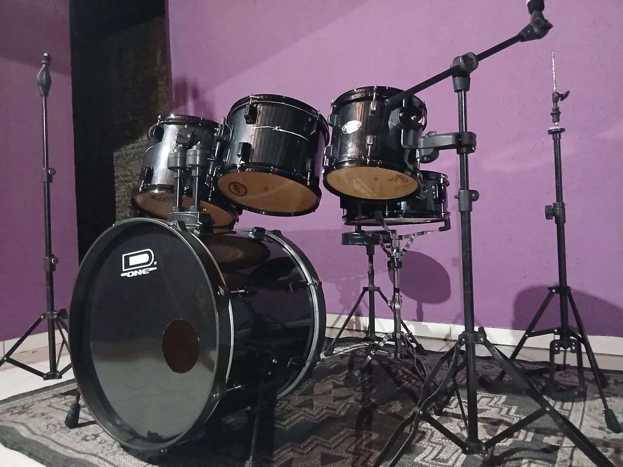 Bateria acústica  - Foto 3
