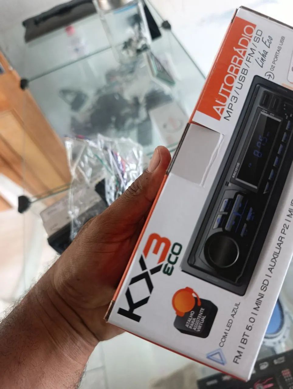 Toca cd com Bluetooth Pen drive fm auxiliar  - Foto 4