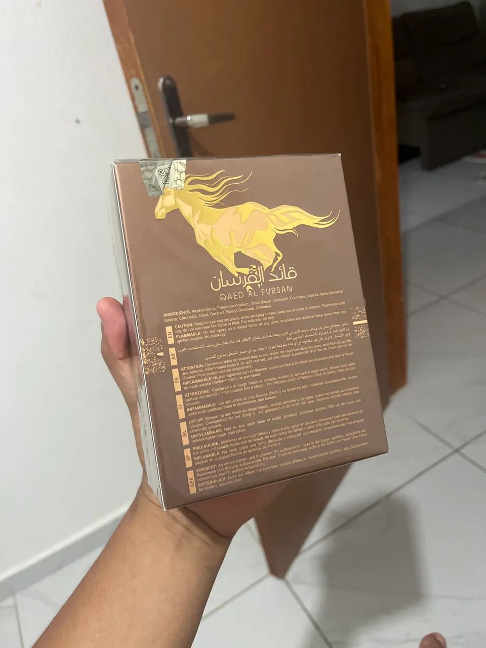 Perfume AlQAED Al Fursan Marrom - Foto 2