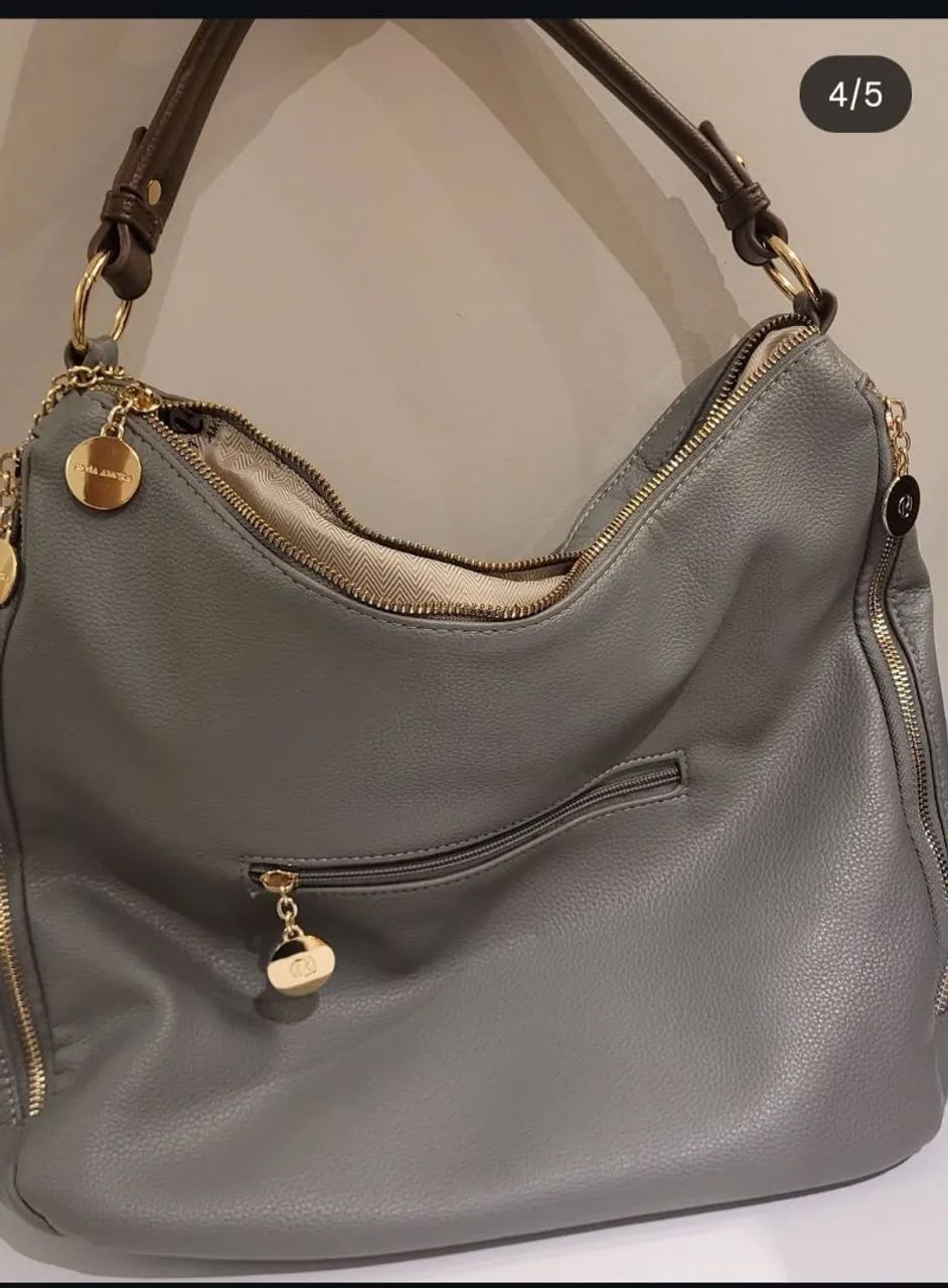 Bolsa em Pu Rosa Amora - Foto 4