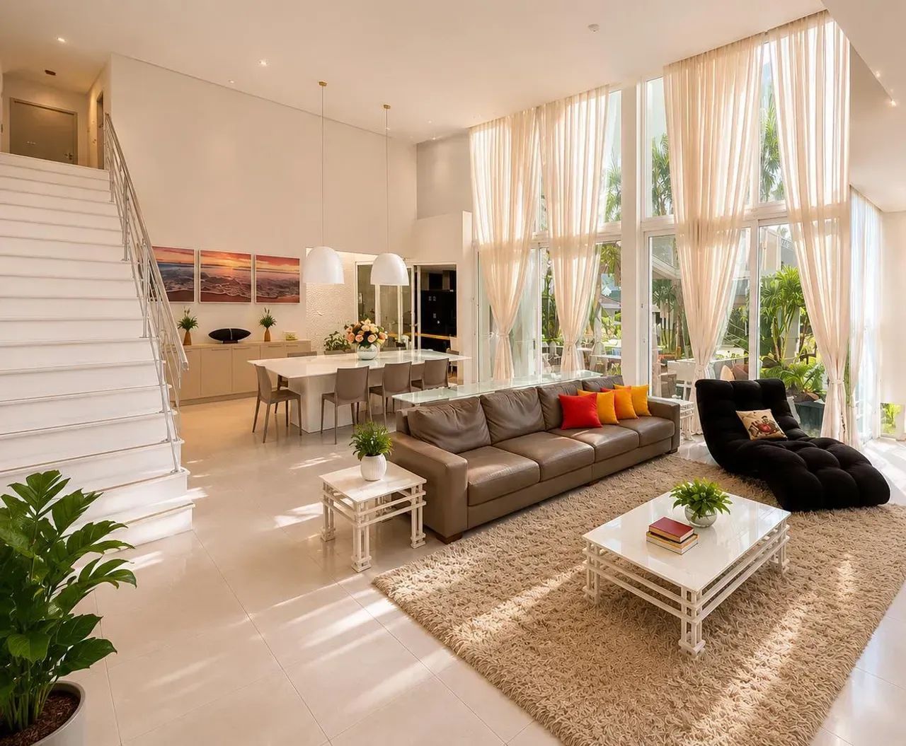 Alugo ou vendo Casa Duplex de 4 suítes com 370 m² no  Laguna - Foto 5