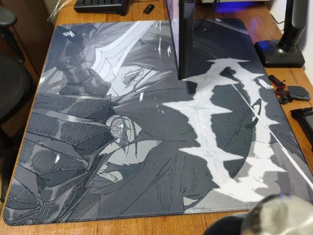 Mousepad Yuki Aim Monokuro COM CAIXA - Periféricos e Acessórios de