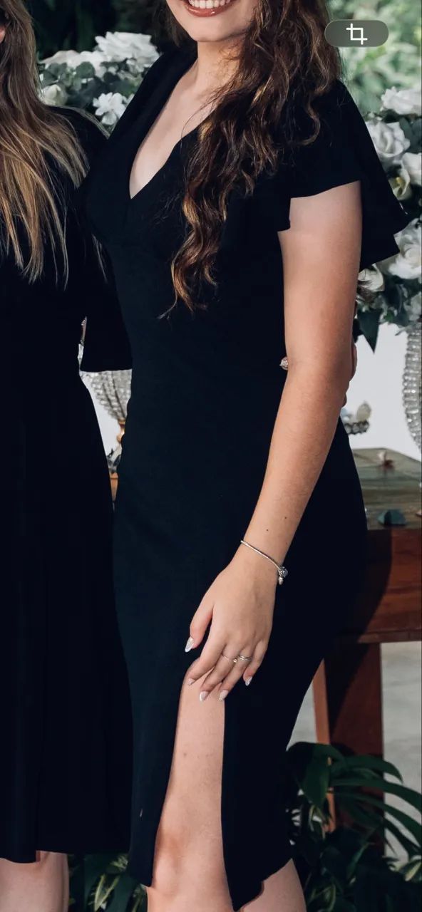 Vestido Elegante Preto - Foto 2