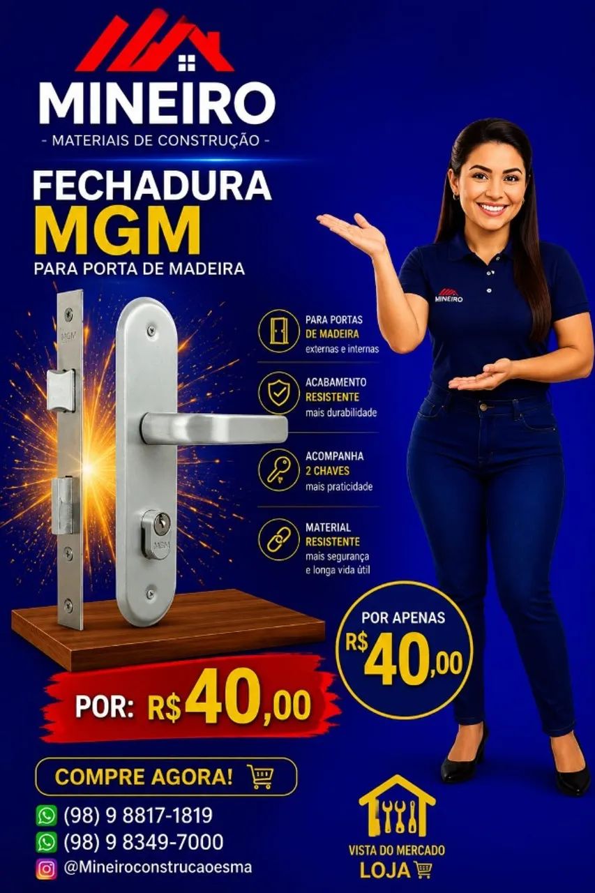 Fechadura MGM