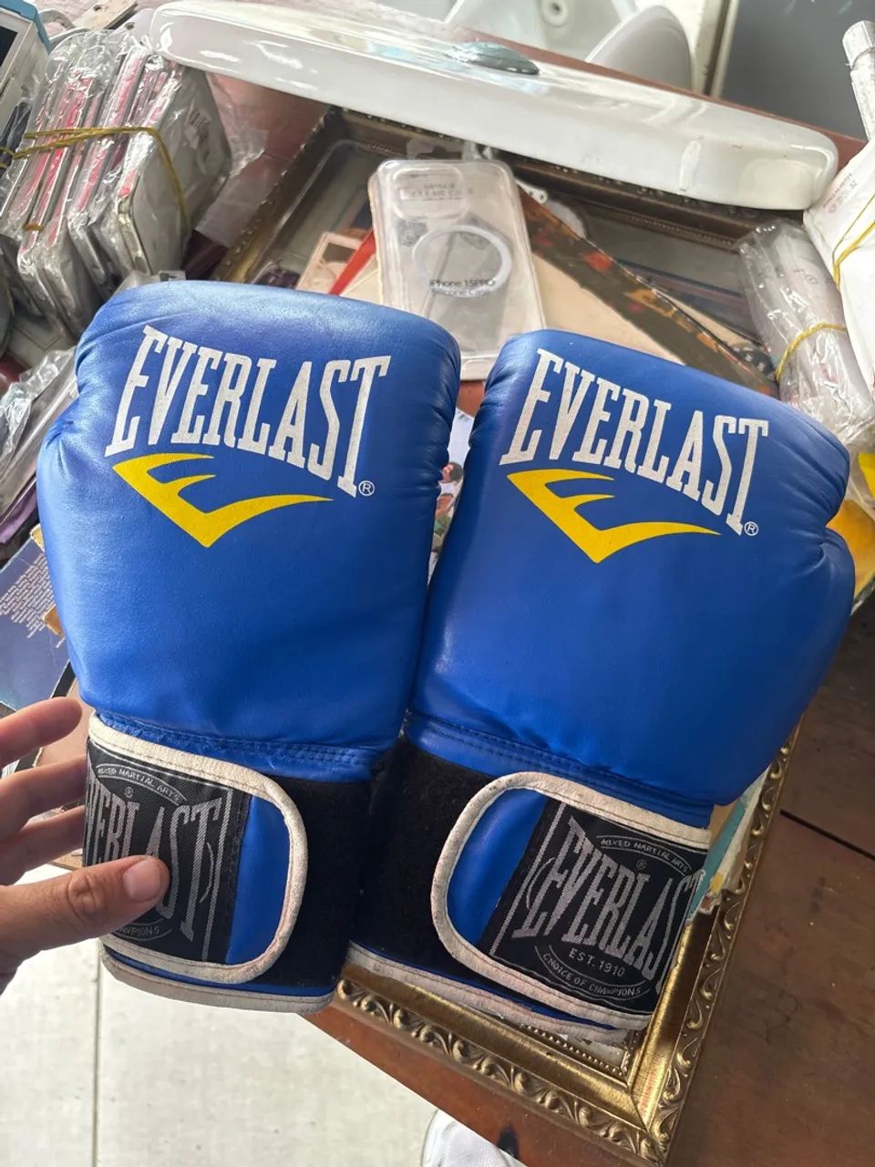 Luva de boxe everlast 