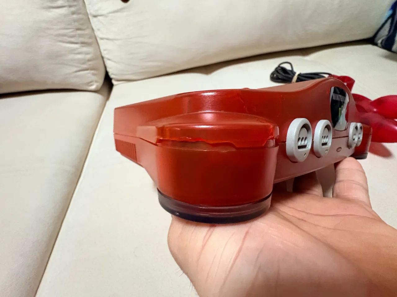 Nintendo 64 cereja  - Foto 4