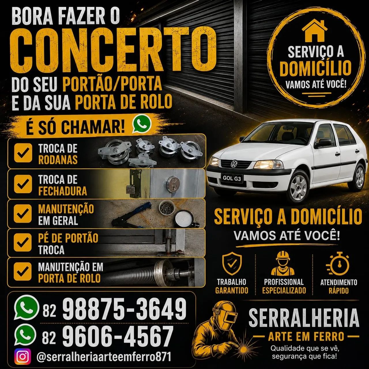 É só chamar