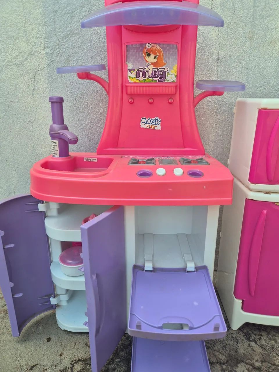 Cozinha e geladeira infantil - Foto 3