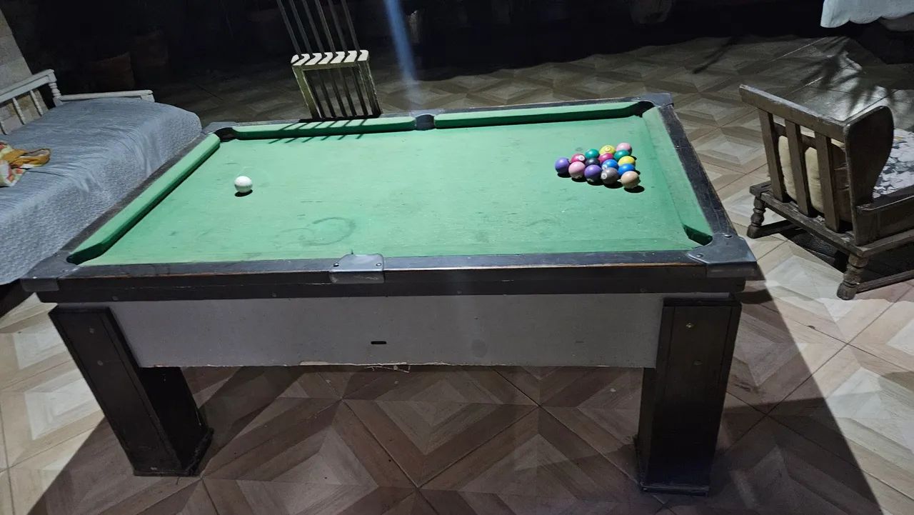 Mesa de sinuca de pedra - Foto 2