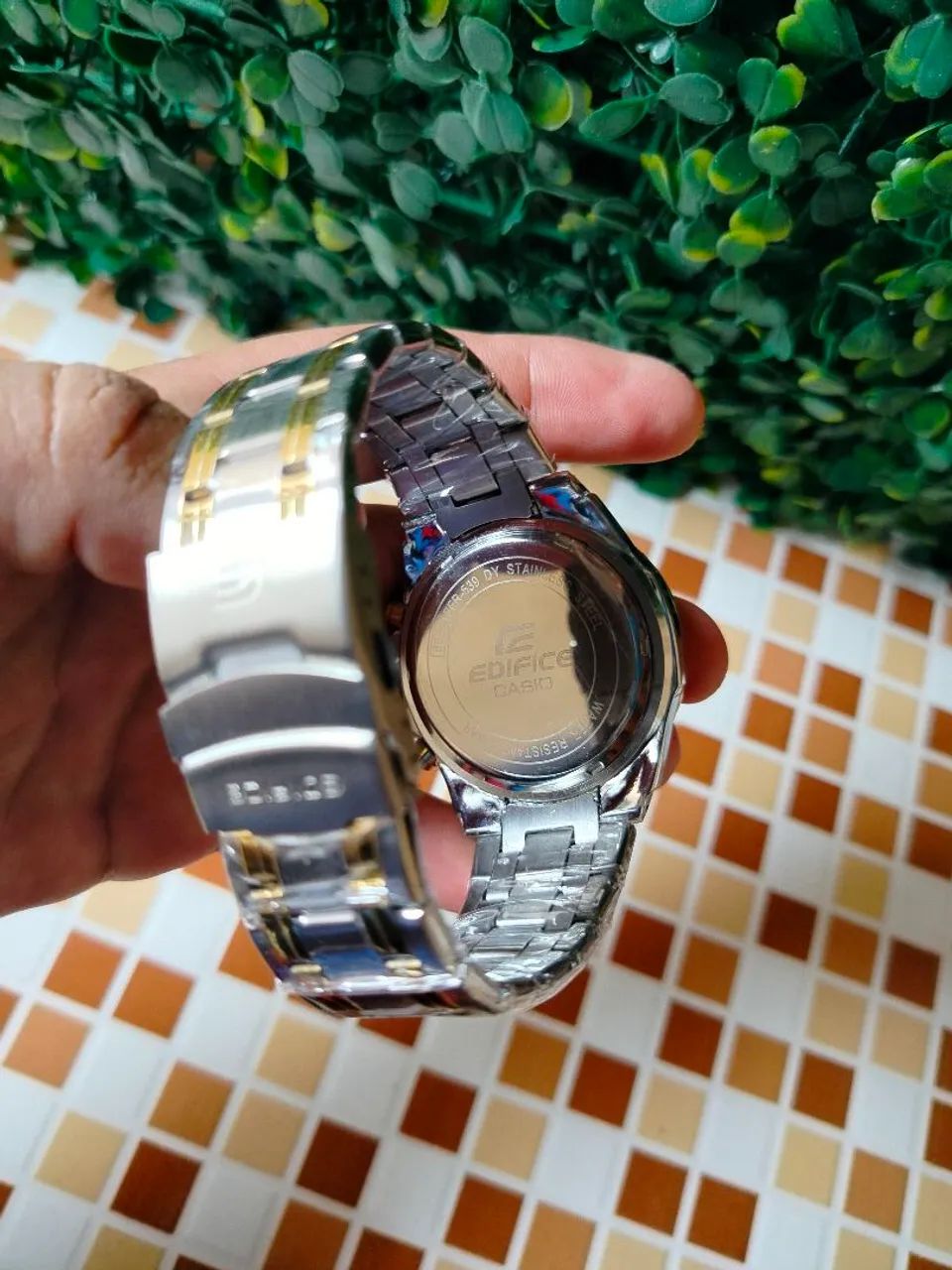 Casio Edifice funcional prateado relógio masculino  - Foto 2