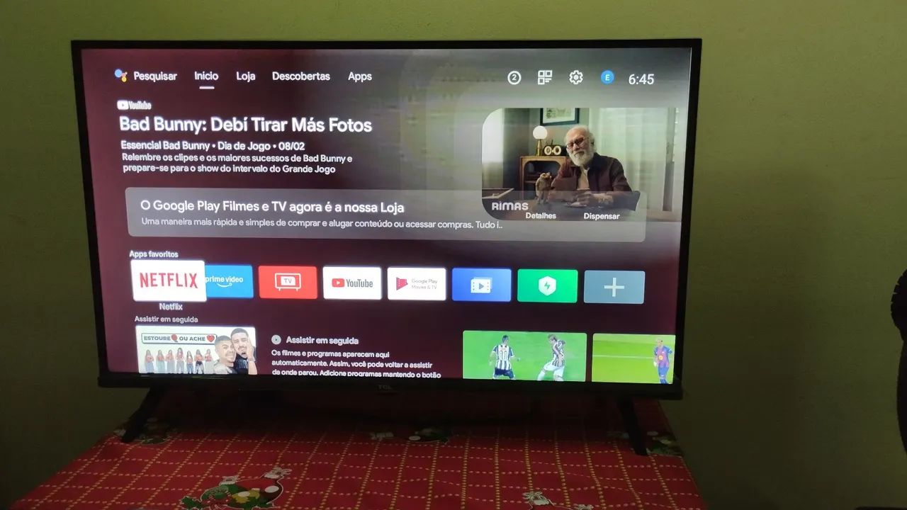 Televisão TCL 32 POLEGADAS smartv 