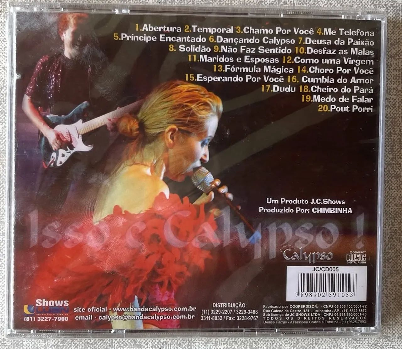CD Banda Calypso Lacrado - Foto 2