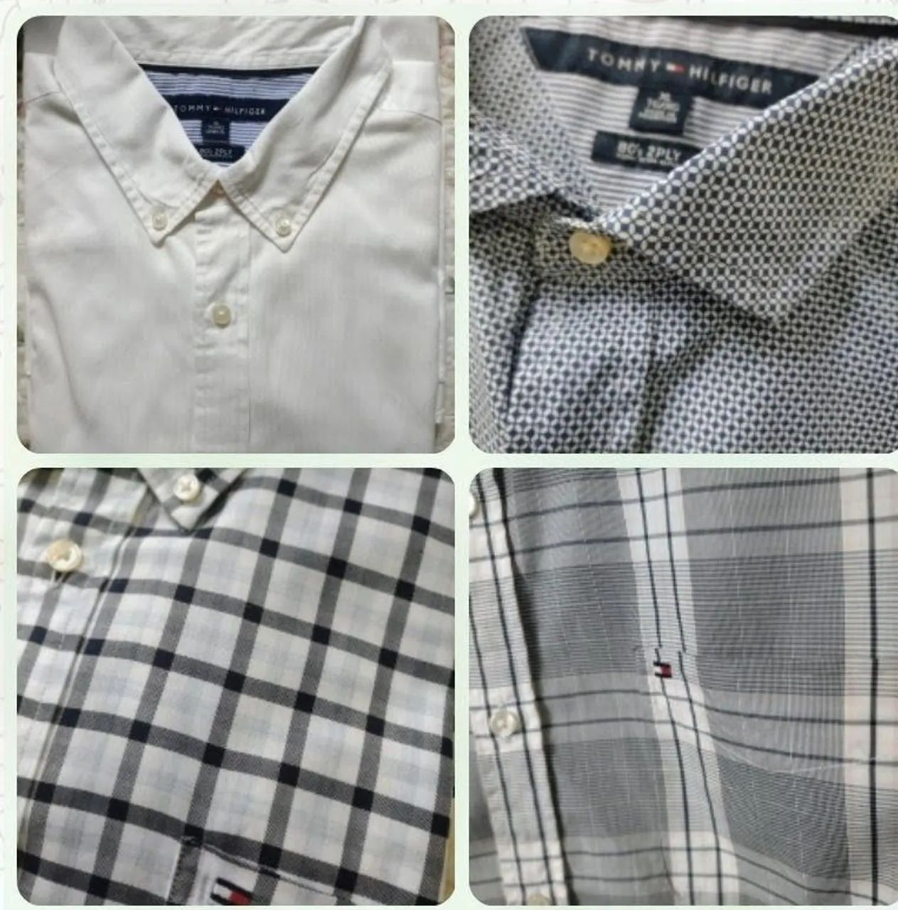4 Camisas Tommy Hilfiger  - Foto 3