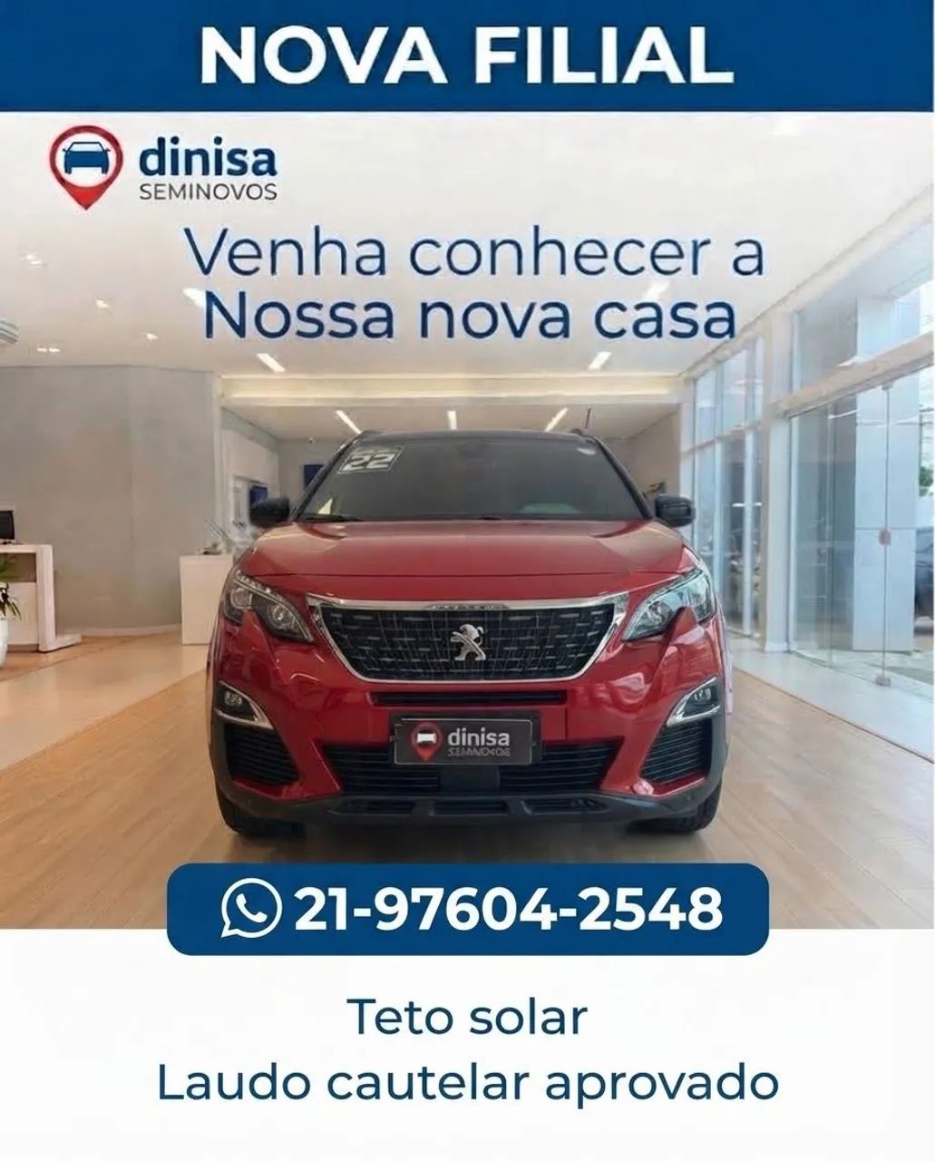 Peugeot 3008 GRIFFE 1.6 TURBO 16V 5P AUT. 2020