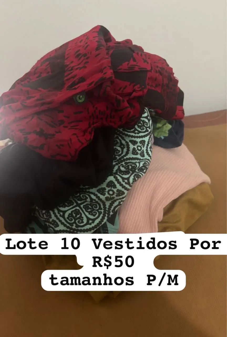 Lote 10 Vestidos