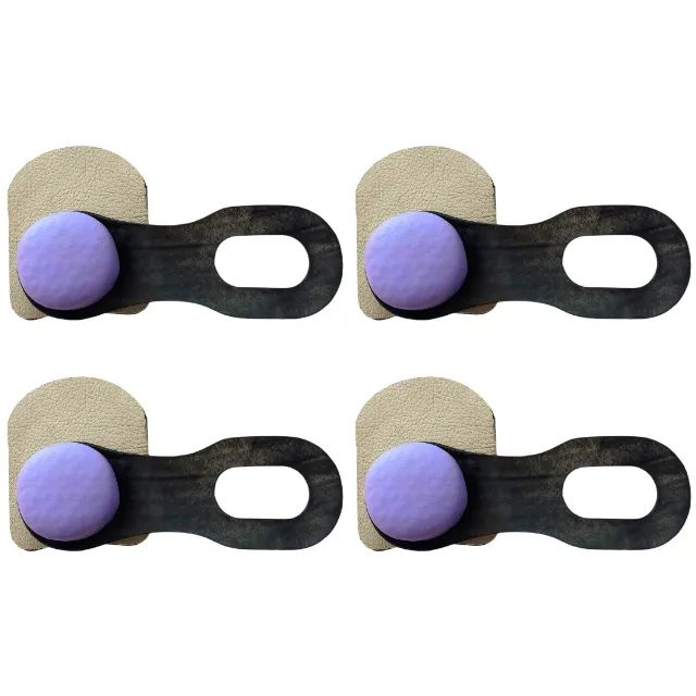 2 Pares De Luvas Protetoras/buchas