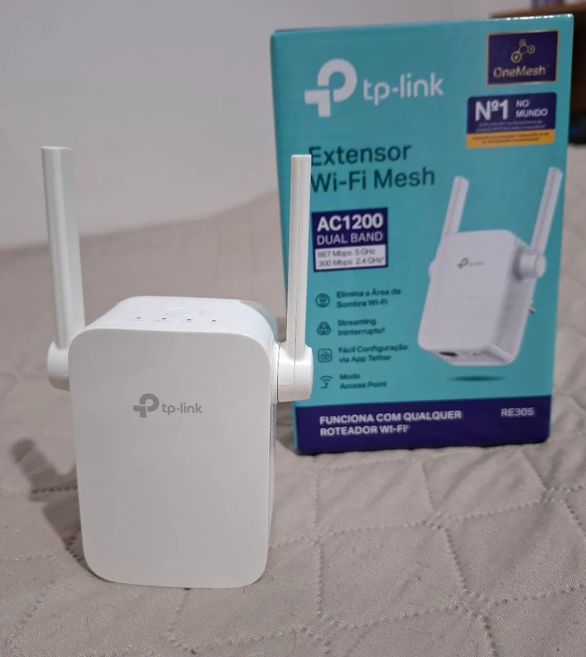 Repetidor Wi-Fi Mesh TP Link RE305