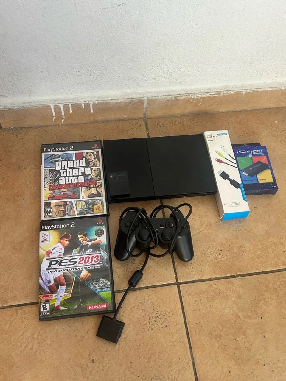 Ps2 slim conservado com leitor ok 