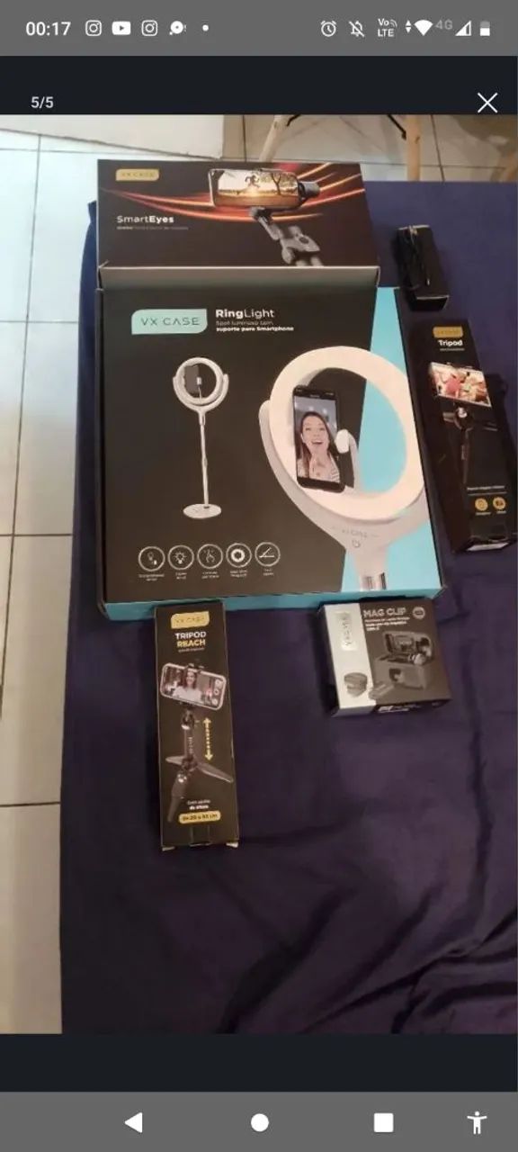 Kit completo para produzir conteúdo digital 