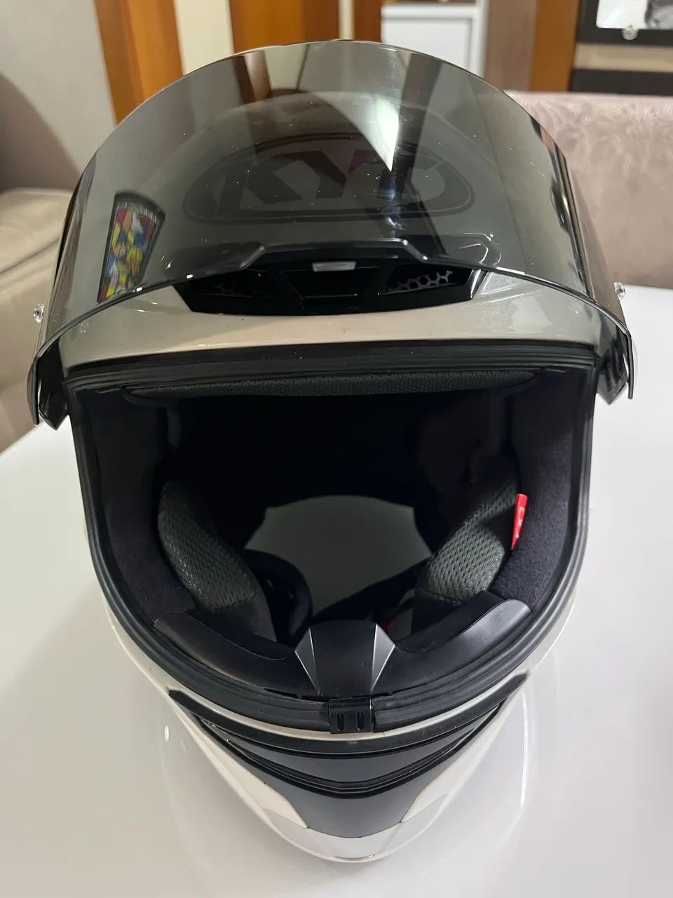 Capacete KYT TT Course Plain Branco - Esportes Sobre Rodas - São