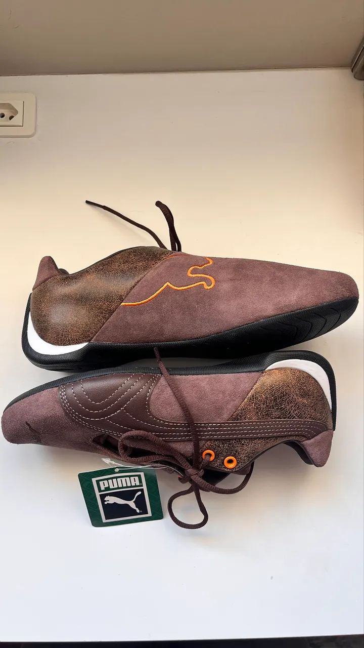 tênis puma future cat marrom  - Foto 4