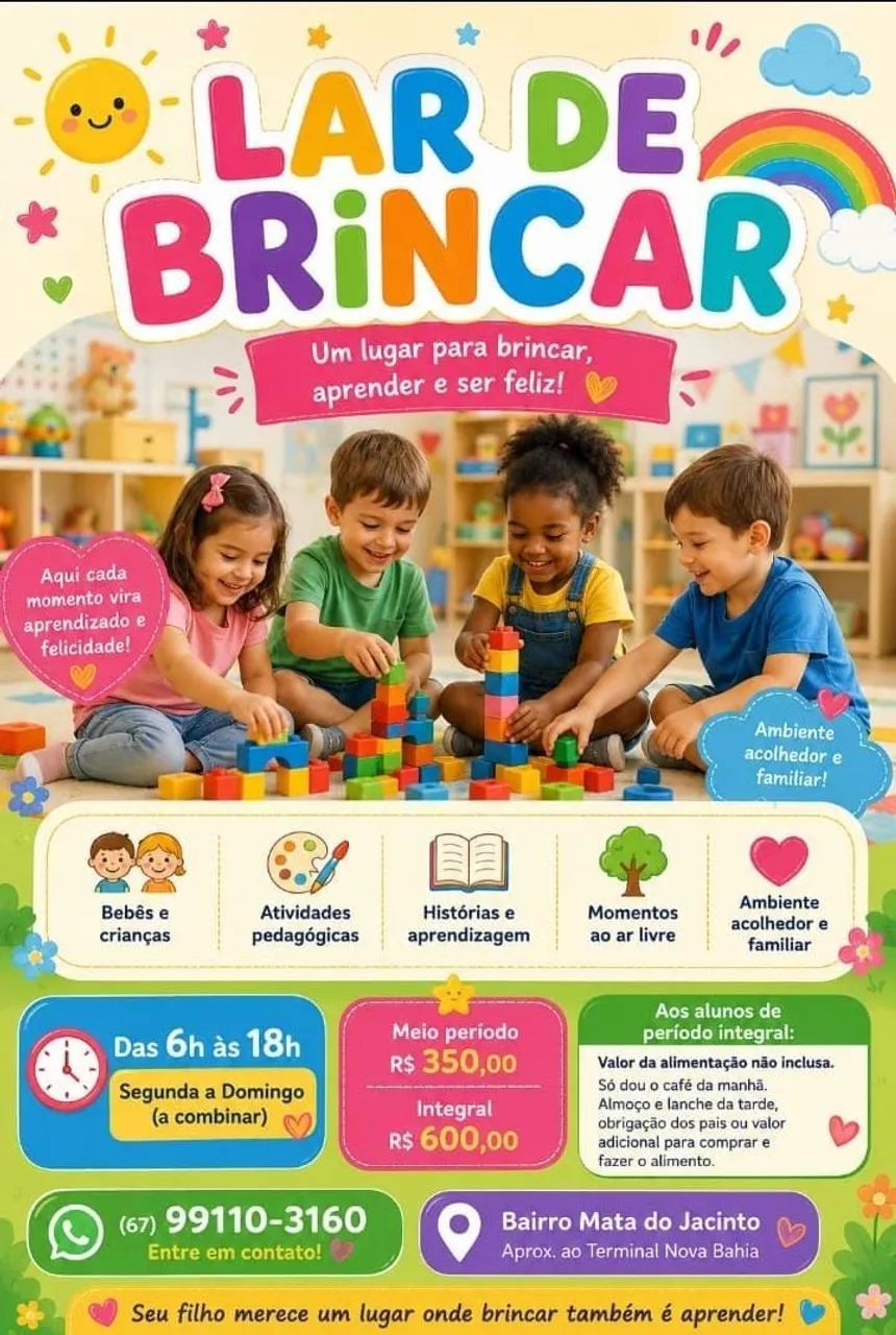 Recreação infantil.