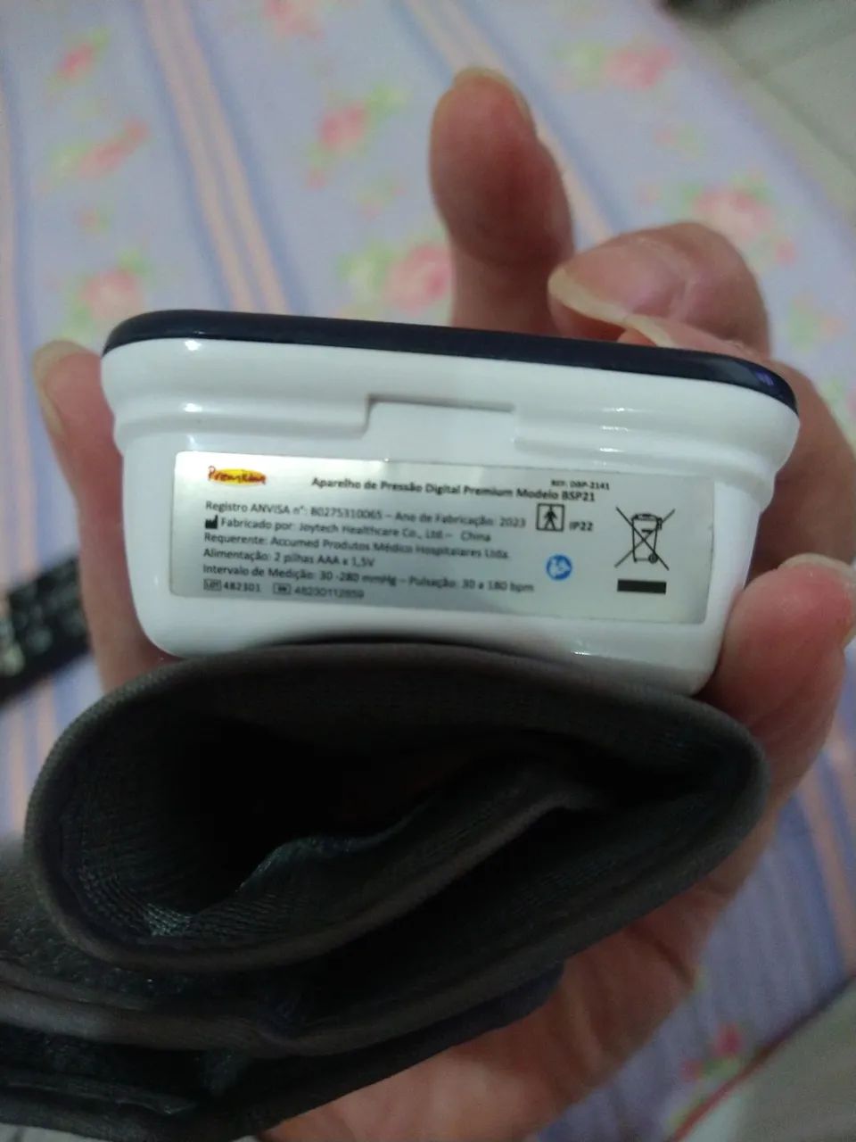Aparelho de Pressão Pulso Premium Digital BPSP21 Usado - Foto 3