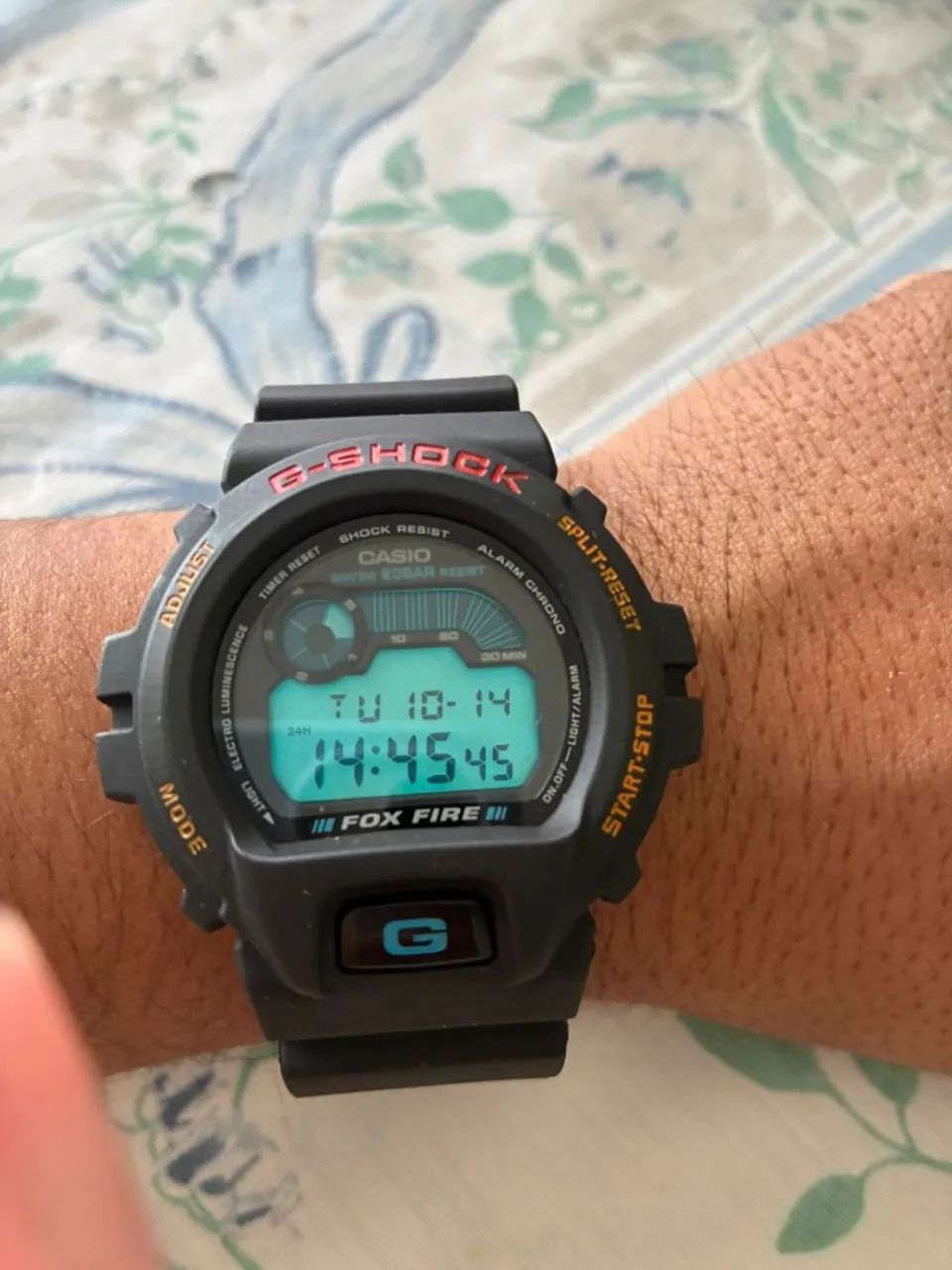 Relogio Casio G-shock Dw 6900 Fox Fire (Raro) - Acessórios