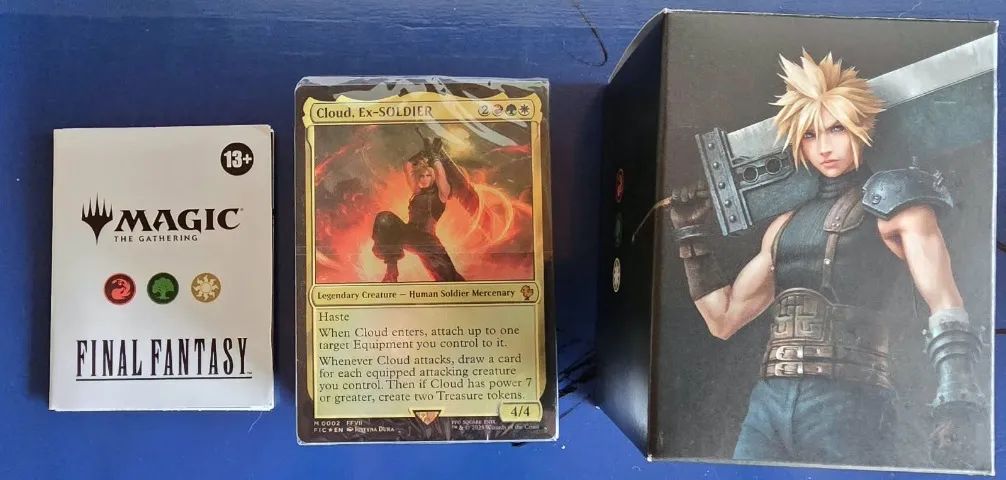 Magic The gathering - Deck de Commander - Final Fantasy - Limit Break - (RGW) - Foto 2