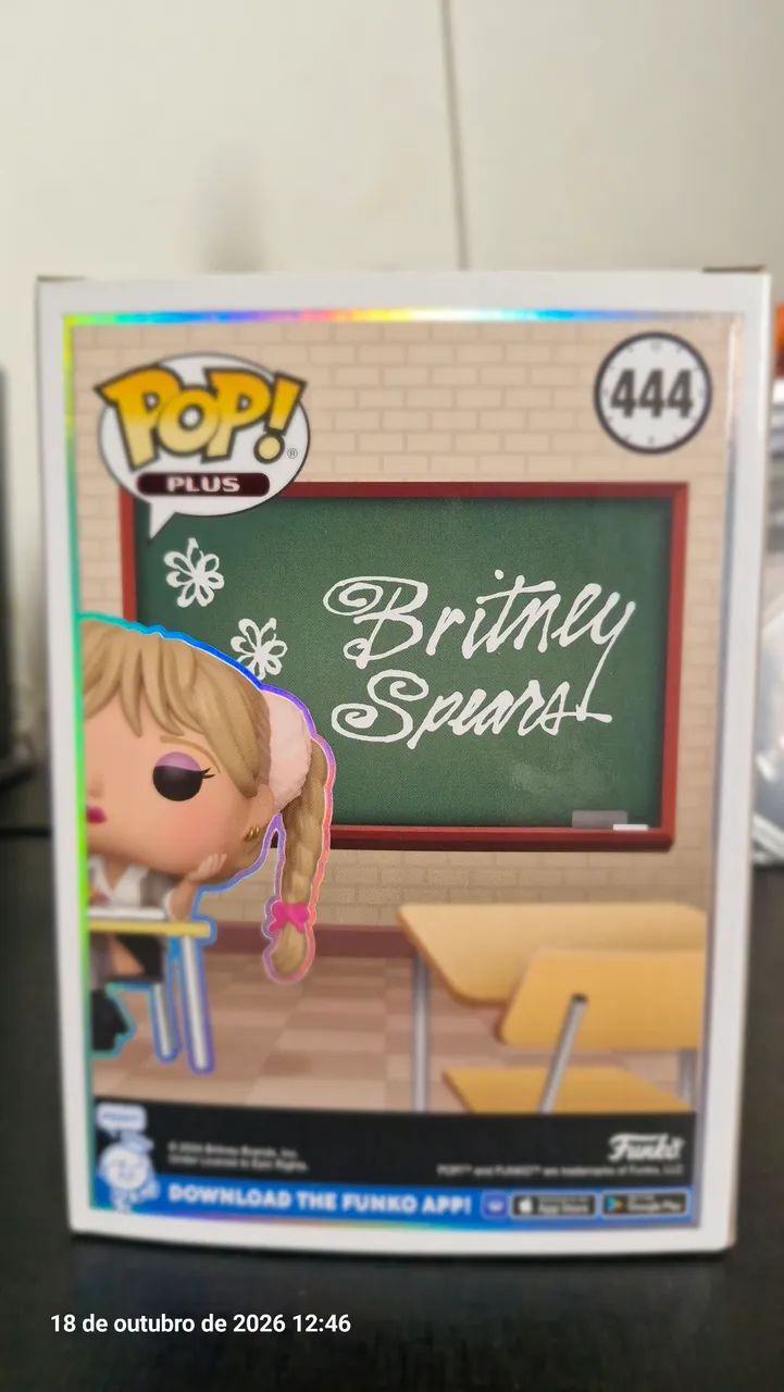 FUNKO POP PLUS BRITNEY SPEARS #444 (Original/Nova) - Foto 4