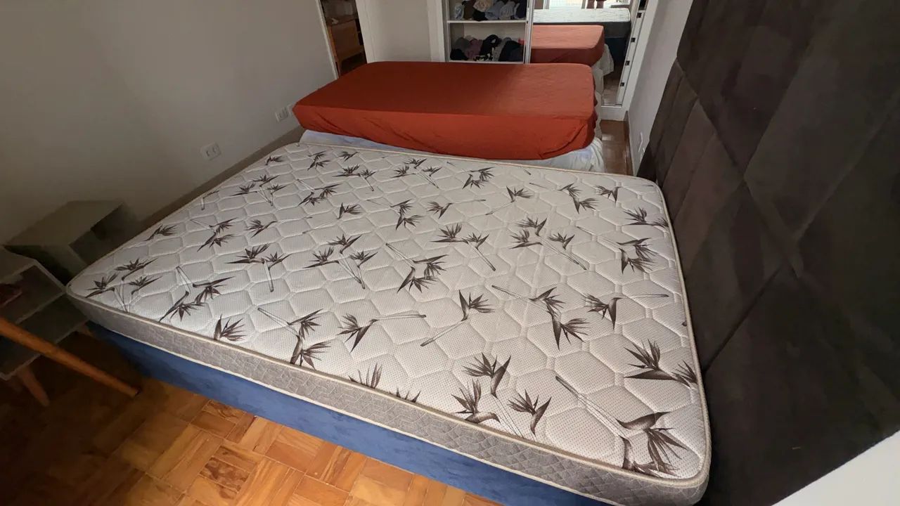 Cama box com colchão de viúva - Foto 4
