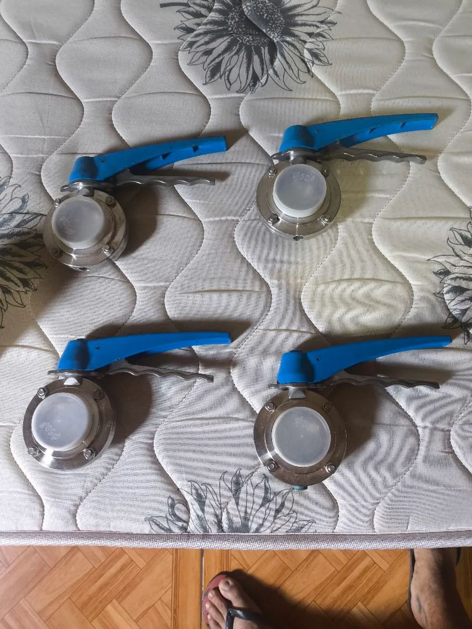 Válvulas de inox 2 polegadas e 1.1/2 