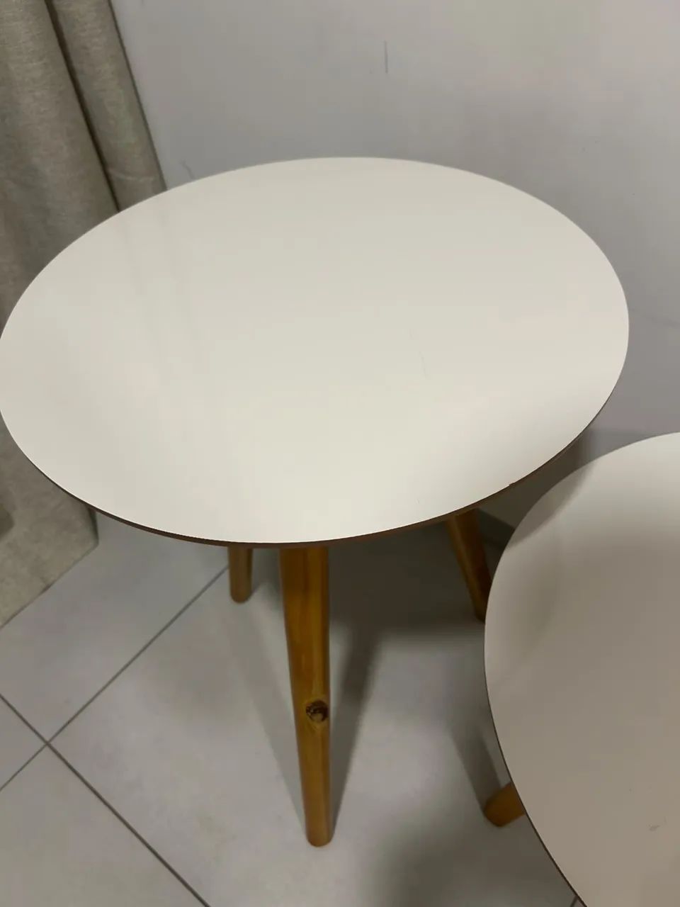 Mesinha/mesa de canto/lateral (dupla) - Foto 2