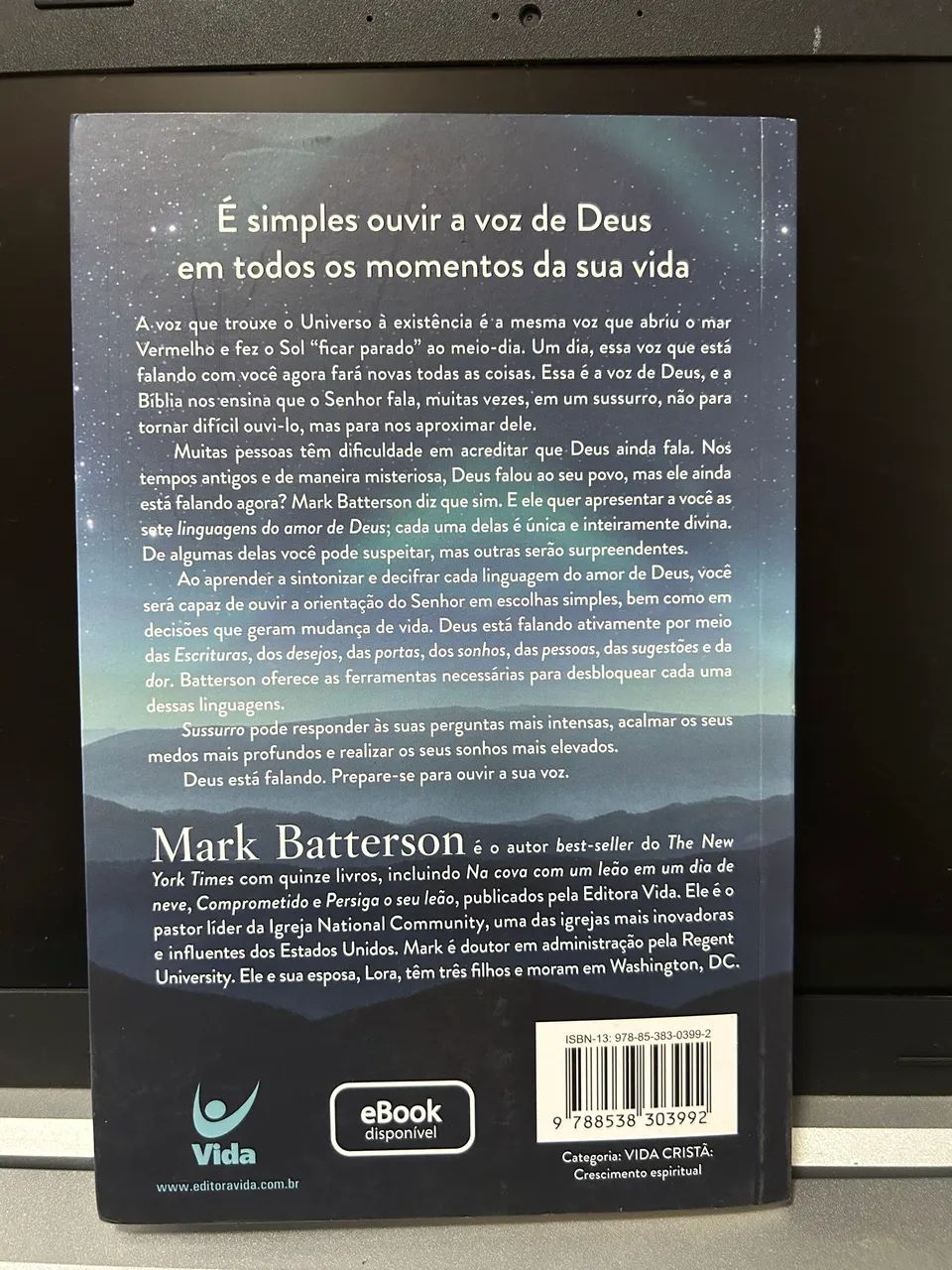 Sussurro: Como ouvir a voz de Deus - Mark Batterson - Foto 2