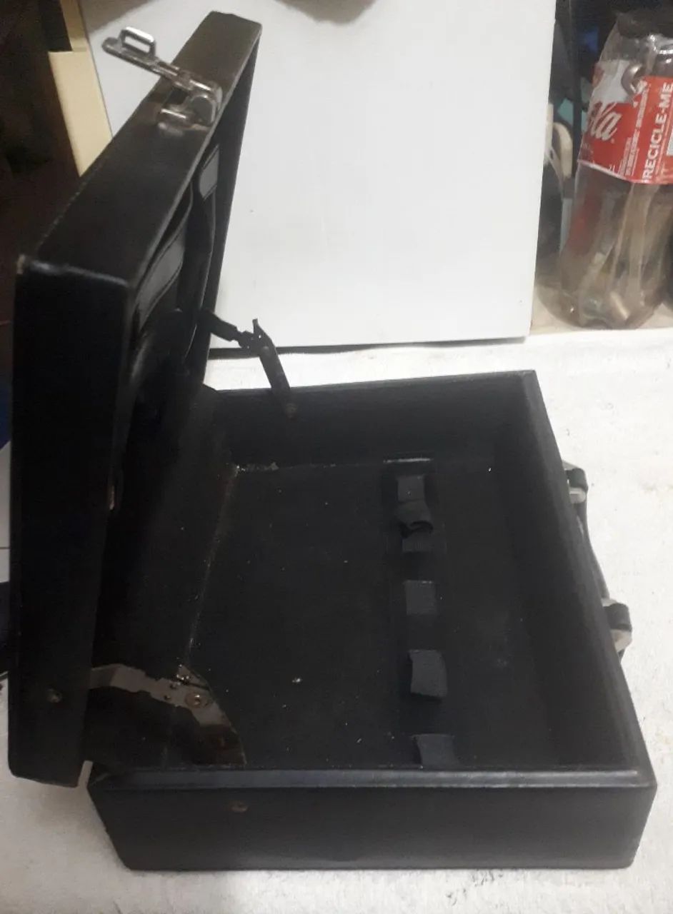 Maleta executiva preta (sem fecho)  - Foto 4