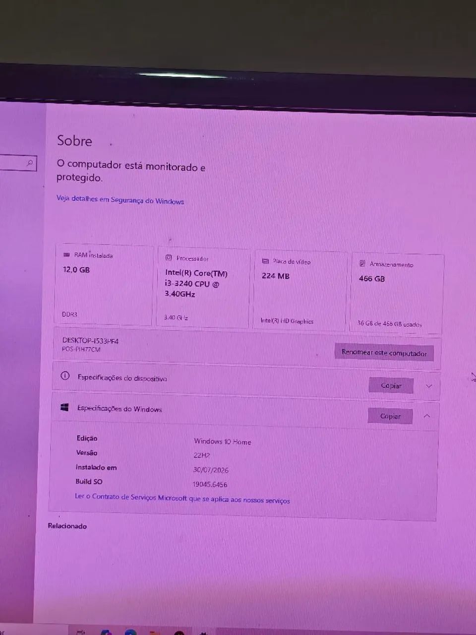Computador com wifi e bluetooth 